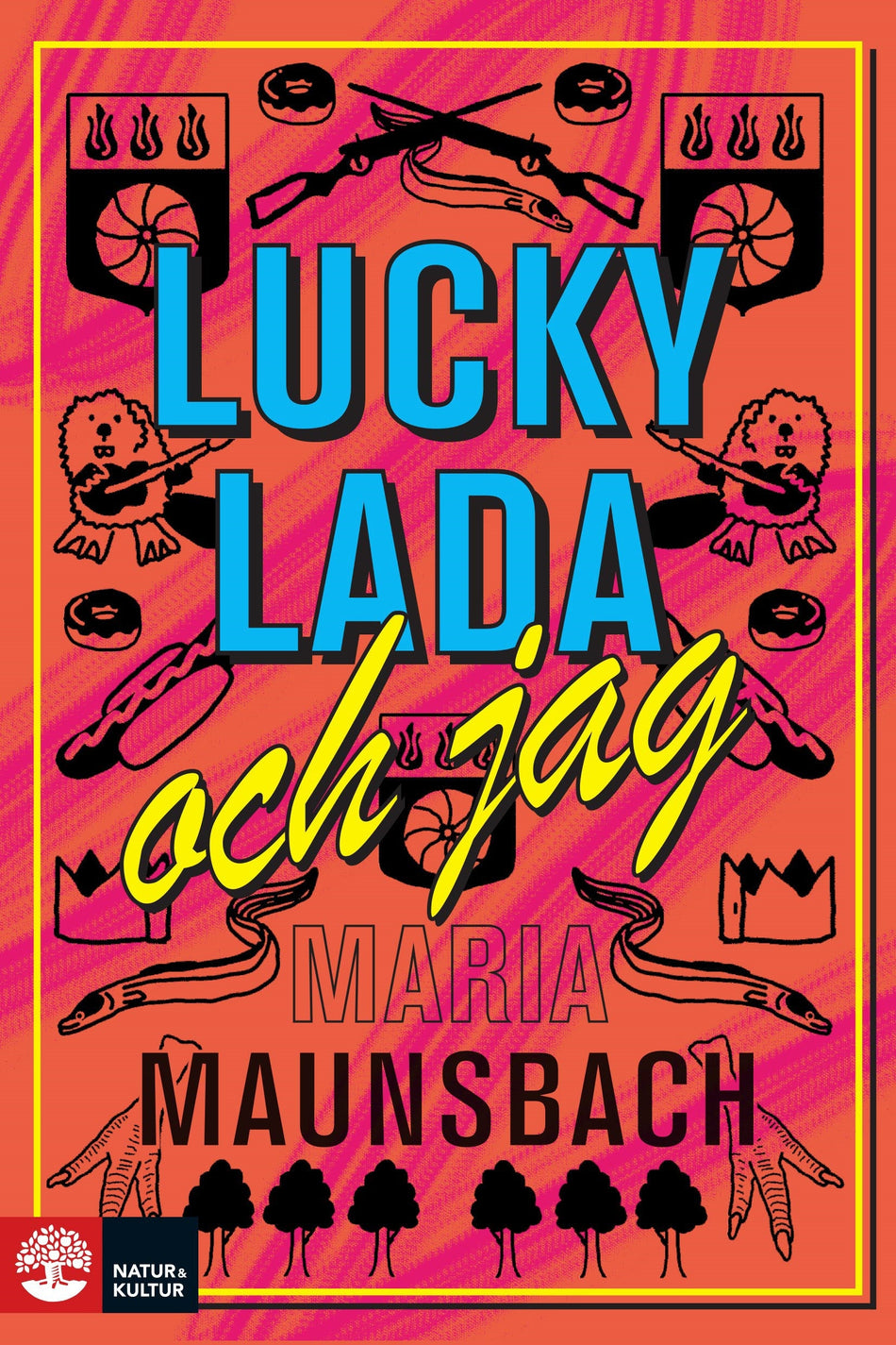 Valokuva kirjasta Maria Maunsbach Lucky Lada och jag, kuuluu tuoteryhmään Ruots kaunokirjat.