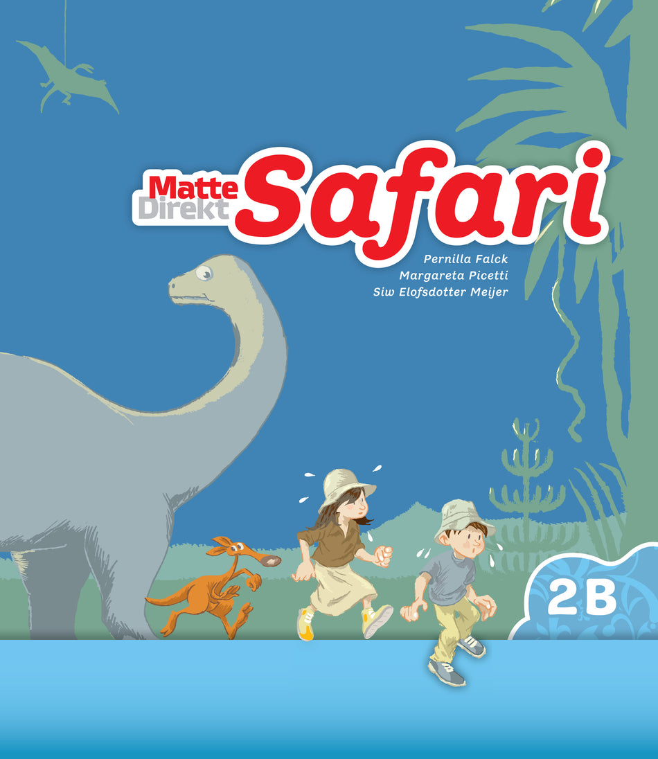 Valokuva kirjasta Margareta Picetti / Pernilla Falck / Siw Elofsdotter Meijer Matte Direkt Safari 2B Elevbok, kuuluu tuoteryhmään Ruots lapset nuoret ja sarjakuvat.