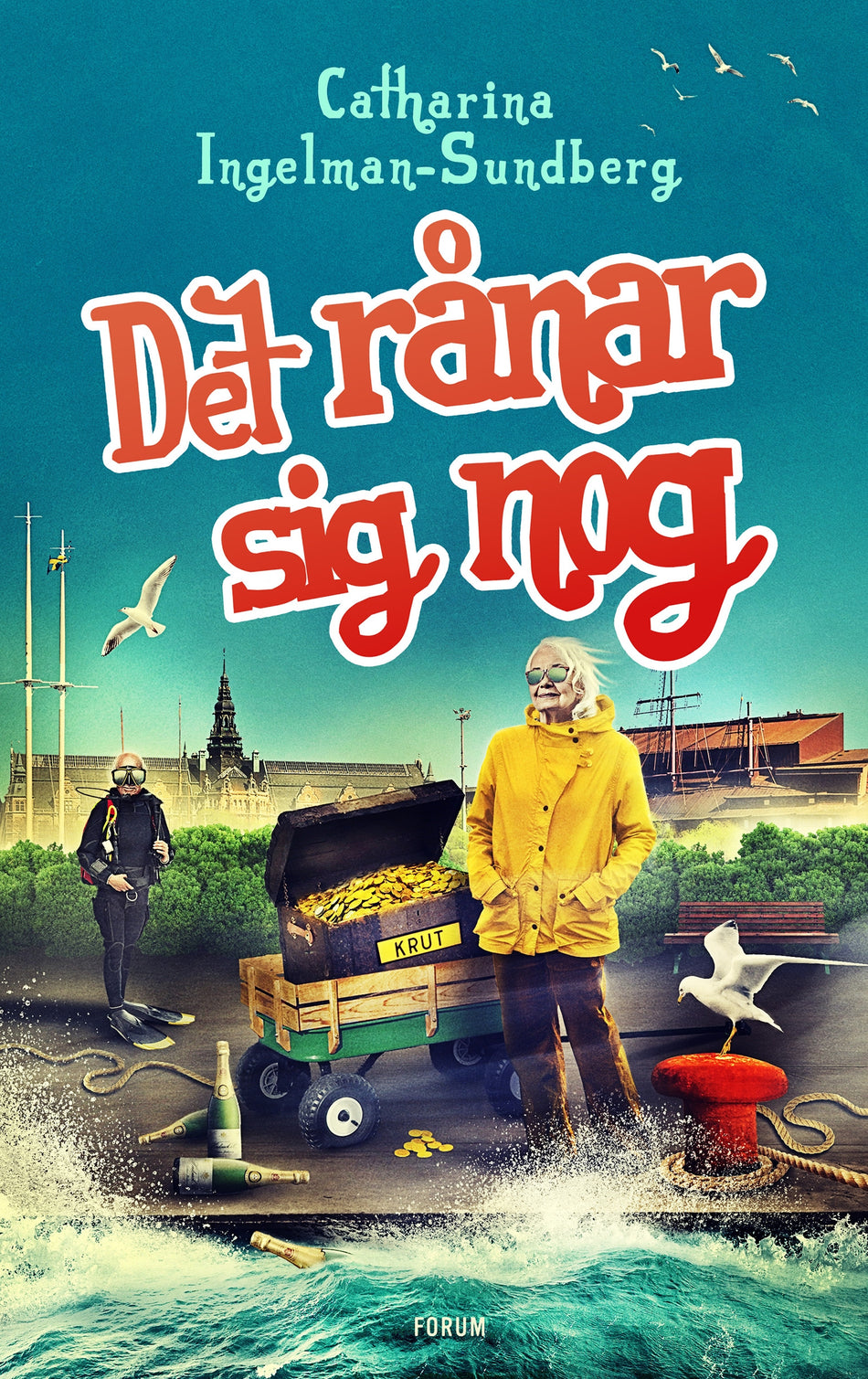 Valokuva kirjasta Catharina Ingelman-Sundberg Det rånar sig nog, kuuluu tuoteryhmään Ruots kaunokirjat.