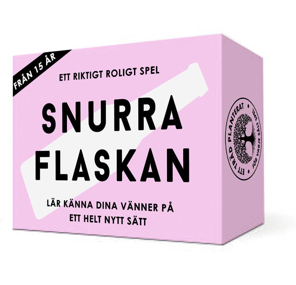 Valokuva kirjasta  Snurra flaskan, kuuluu tuoteryhmään Ruots harrasteet taide.