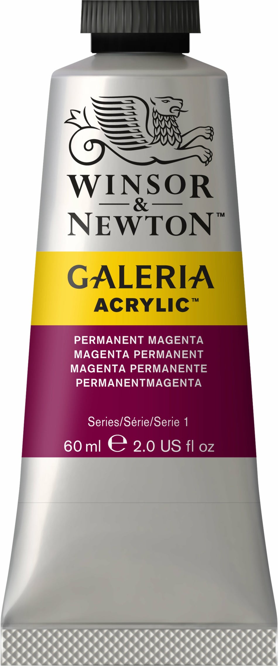Valokuva tuotteesta Akryyliväri 60ml 488 Permanent magenta W&amp;N Galeria, kuuluu tuoteryhmään Taidetarvikkeet.