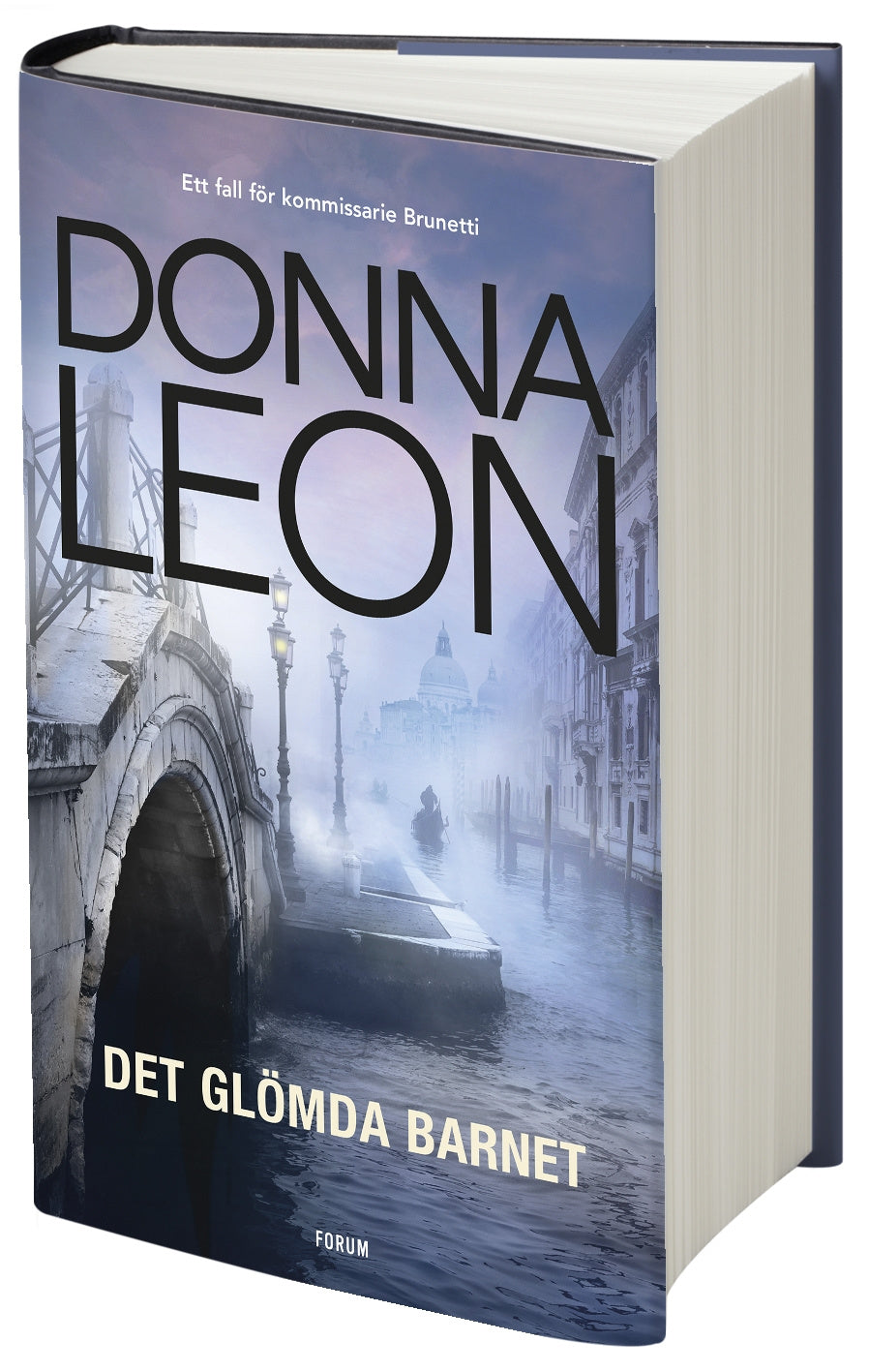Valokuva kirjasta Donna Leon Det glömda barnet, kuuluu tuoteryhmään Ruots kaunokirjat.