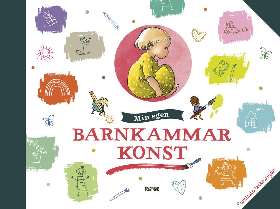Valokuva kirjasta  Min egen barnkammarkonst, kuuluu tuoteryhmään Ruots lapset nuoret ja sarjakuvat.