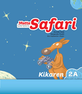 Valokuva kirjasta Pernilla Falck / Margareta Picetti Matte Direkt Safari Kikaren 2A, kuuluu tuoteryhmään Ruots lapset nuoret ja sarjakuvat.