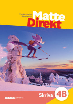 Valokuva kirjasta Synnöve Carlsson / Pernilla Falck Matte Direkt 4B Skriva, kuuluu tuoteryhmään Ruots lapset nuoret ja sarjakuvat.