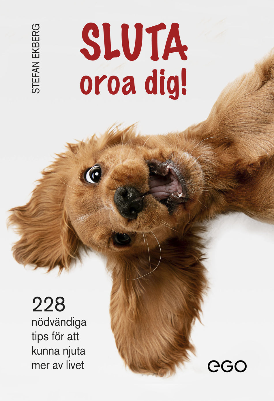 Valokuva kirjasta Stefan Ekberg Sluta oroa dig, kuuluu tuoteryhmään Ruots muu tieto.