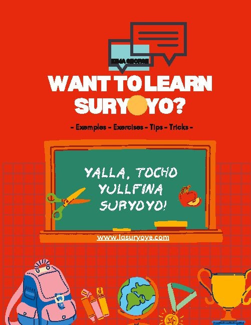 Valokuva kirjasta Kima George Want to learn Suryoyo? : as it´s spoken by examples and practices, kuuluu tuoteryhmään Ruots muu tieto.