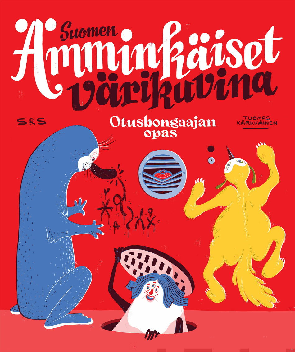 Valokuva kirjasta Tuomas Kärkkäinen Suomen ämminkäiset värikuvina, kuuluu tuoteryhmään Lasten kuvakirjat.