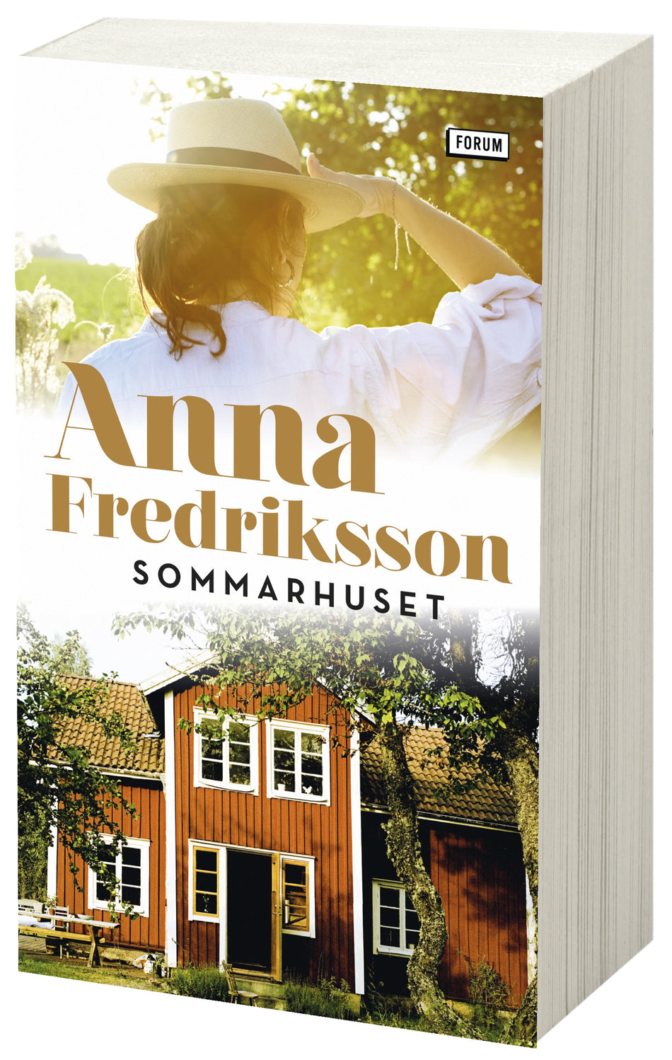 Valokuva kirjasta Anna Fredriksson Sommarhuset, kuuluu tuoteryhmään Ruots kaunokirjat.