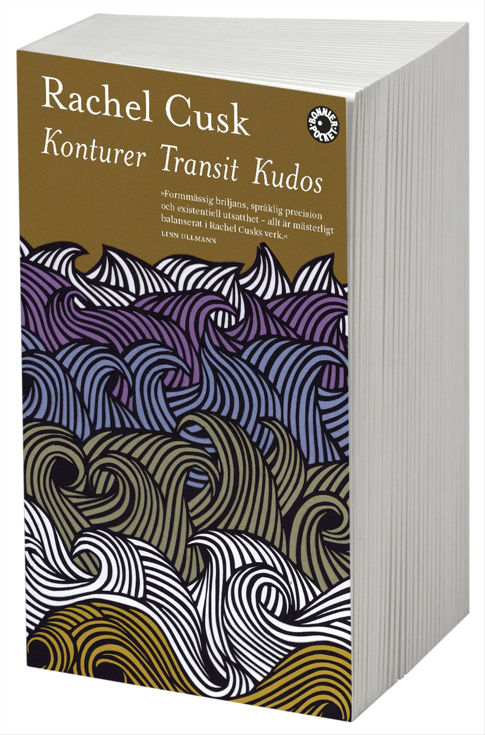Valokuva kirjasta Rachel Cusk Konturer ; Transit ; Kudos, kuuluu tuoteryhmään Ruots kaunokirjat.