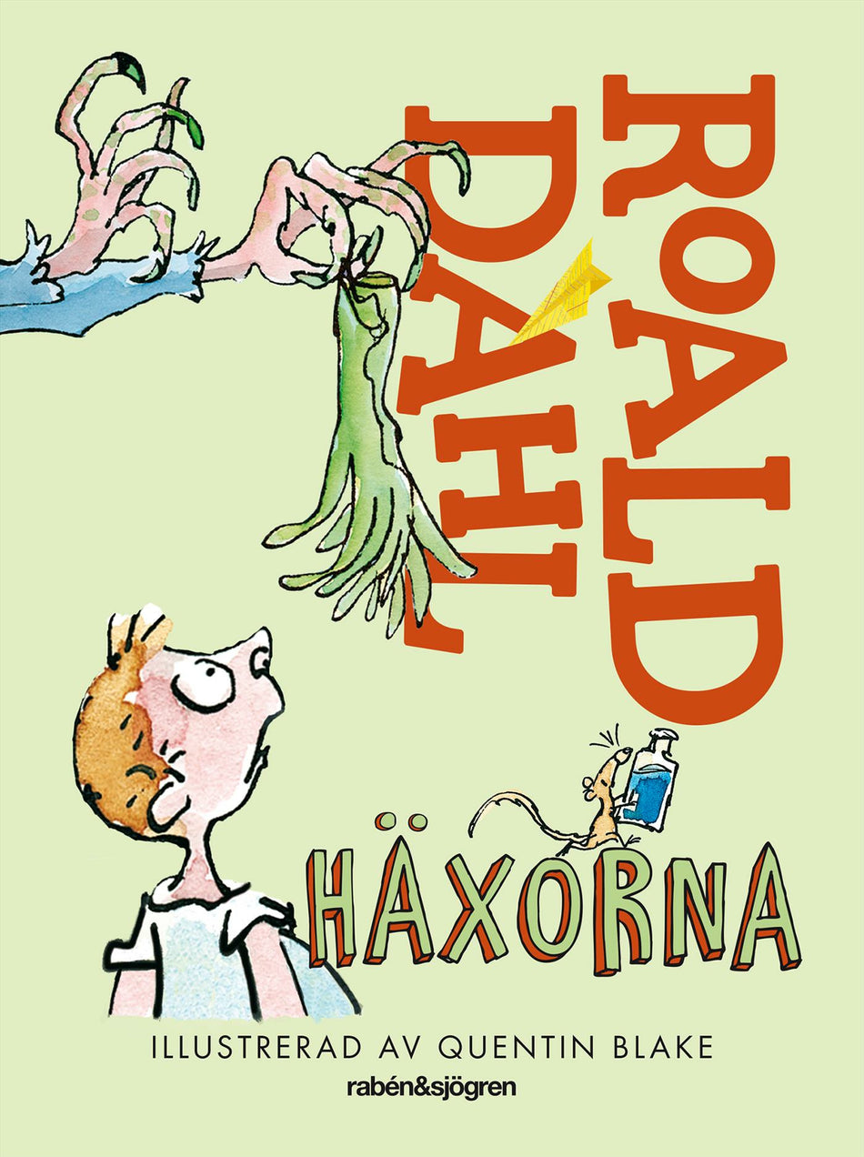 Valokuva kirjasta Roald Dahl Häxorna, kuuluu tuoteryhmään Ruots lapset nuoret ja sarjakuvat.