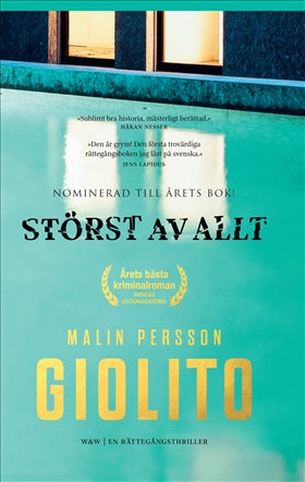 Valokuva kirjasta Malin Persson Giolito Störst av allt, kuuluu tuoteryhmään Ruots kaunokirjat.