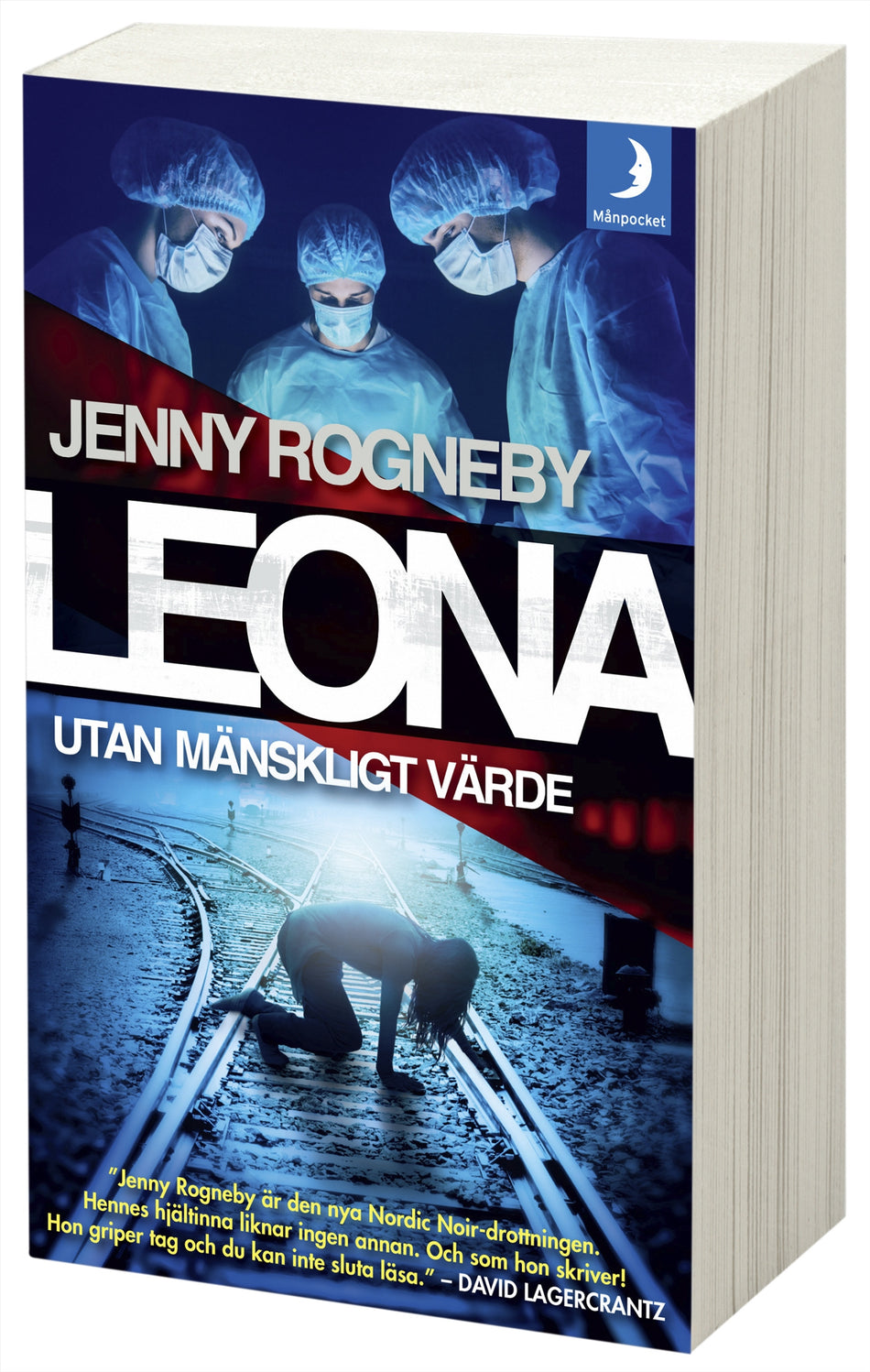 Valokuva kirjasta Jenny Rogneby Leona. Utan mänskligt värde, kuuluu tuoteryhmään Ruots kaunokirjat.