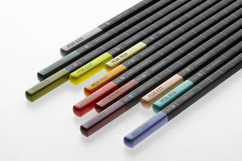 Värikynät Moleskine Urban 12kpl metallirasiassa