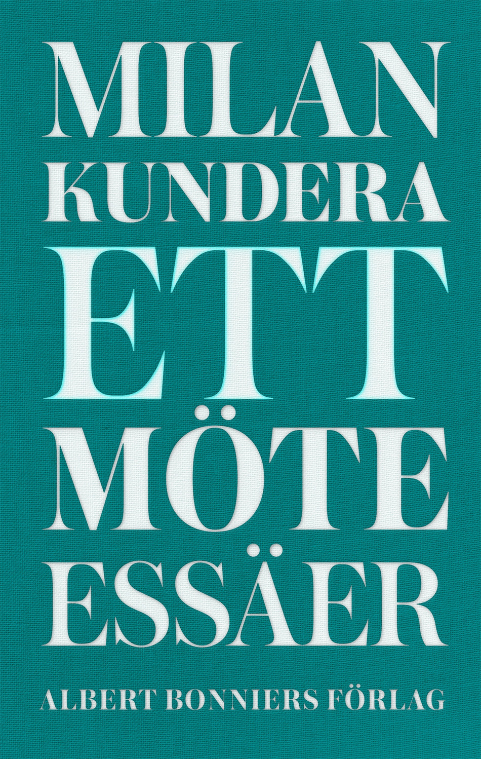 Valokuva kirjasta Milan Kundera Ett möte : essäer, kuuluu tuoteryhmään Ruots harrasteet taide.