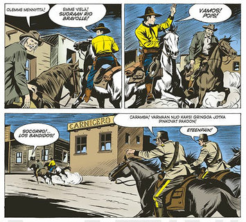 Tex Willer Kirjasto 40: Katkaistu keihäs