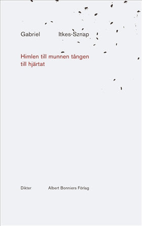 Valokuva kirjasta Gabriel Itkes-Sznap Himlen till munnen tången till hjärtat, kuuluu tuoteryhmään Ruots muu tieto.