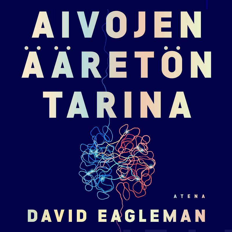 Valokuva kirjasta David Eagleman Aivojen ääretön tarina, kuuluu tuoteryhmään Äänikirjat tieto.