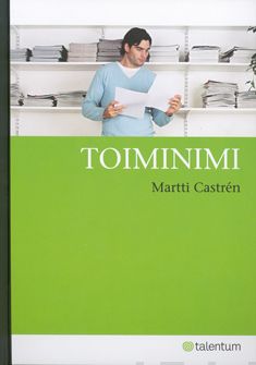 Valokuva kirjasta Martti Castren Toiminimi, kuuluu tuoteryhmään Talous yhteiskunta.