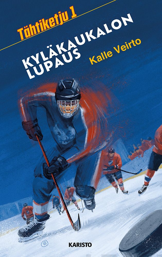 Valokuva kirjasta Kalle Veirto Kyläkaukalon lupaus, kuuluu tuoteryhmään E-kirjat lapset ja nuoret.