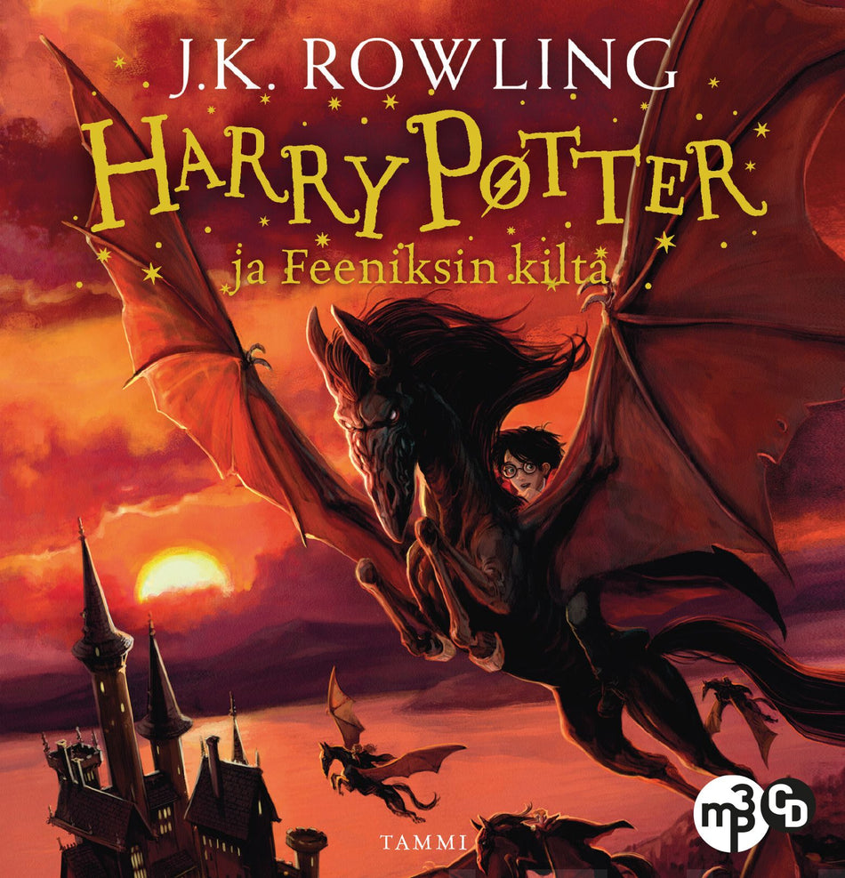 Valokuva kirjasta J.K. Rowling Harry Potter ja Feeniksin kilta (MP3-cd), kuuluu tuoteryhmään Äänikirjat.