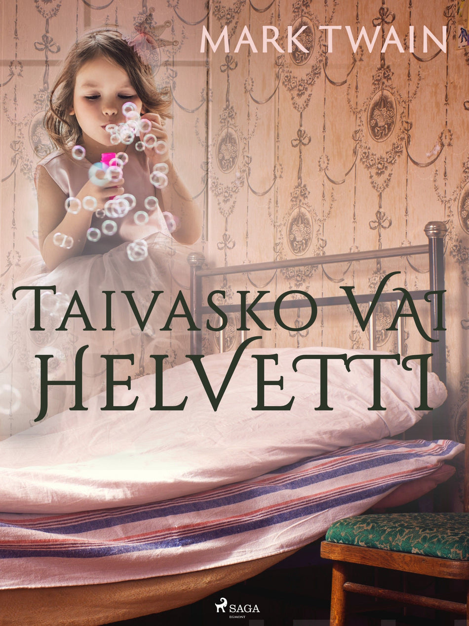 Valokuva kirjasta Mark Twain Taivasko vai helvetti, kuuluu tuoteryhmään E-kirjat kauno.