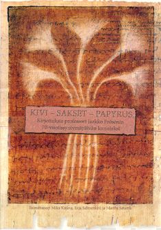 Valokuva kirjasta  Kivi - Sakset - Papyrus, kuuluu tuoteryhmään Muut tietokirjat.