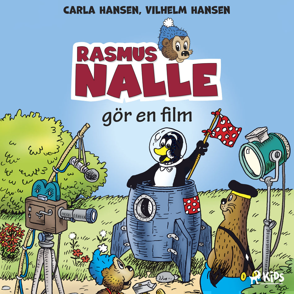 Valokuva kirjasta Vilhelm Hansen / Carla Hansen Rasmus Nalle gör en film, kuuluu tuoteryhmään Äänikirjat lapset ja nuoret.