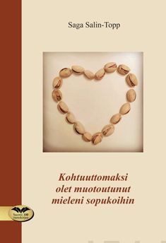 Valokuva kirjasta Saga Salin-Topp Kohtuuttomaksi olet muotoutunut mieleni sopukoihin, kuuluu tuoteryhmään Runot.