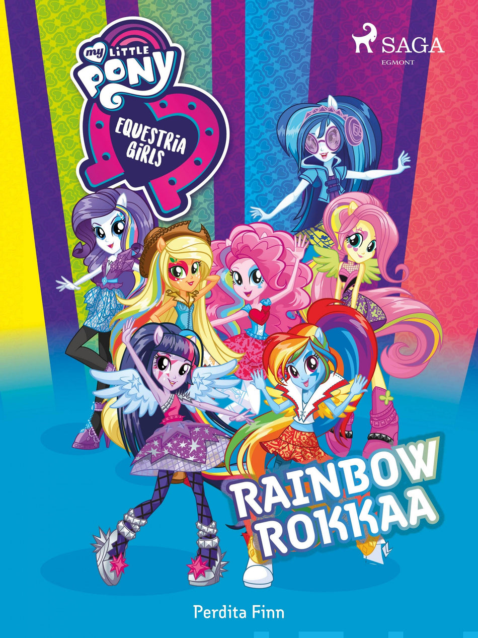 Valokuva kirjasta Perdita Finn My Little Pony - Equestria Girls - Rainbow rokkaa, kuuluu tuoteryhmään E-kirjat lapset ja nuoret.