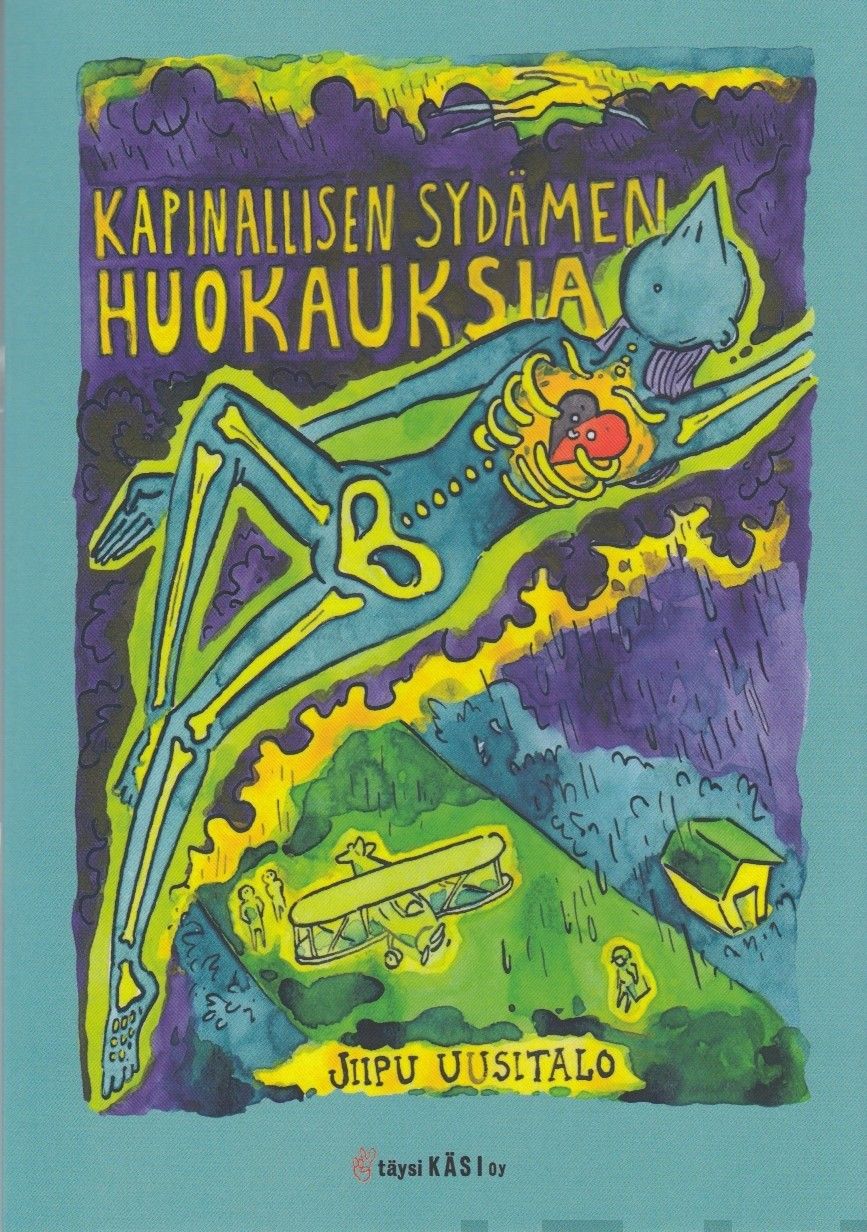 Valokuva kirjasta Jiipu Uusitalo Kapinallisen sydämen huokauksia, kuuluu tuoteryhmään Sarjakuvat.