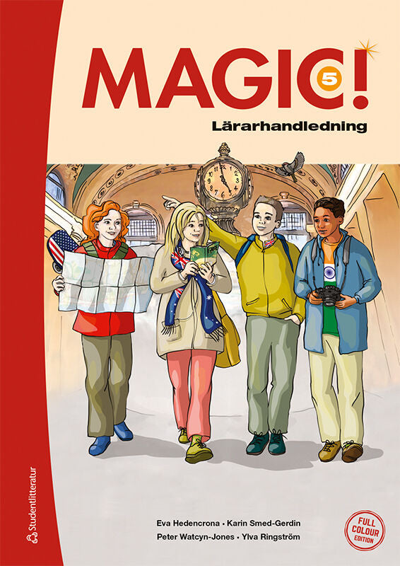 Valokuva kirjasta Eva Hedencrona / Karin Smed-Gerdin / Peter Watcyn-Jones / Ylva Ringström Magic! 5 Lärarpaket - Digitalt + Tryckt -, kuuluu tuoteryhmään Ruots muu tieto.