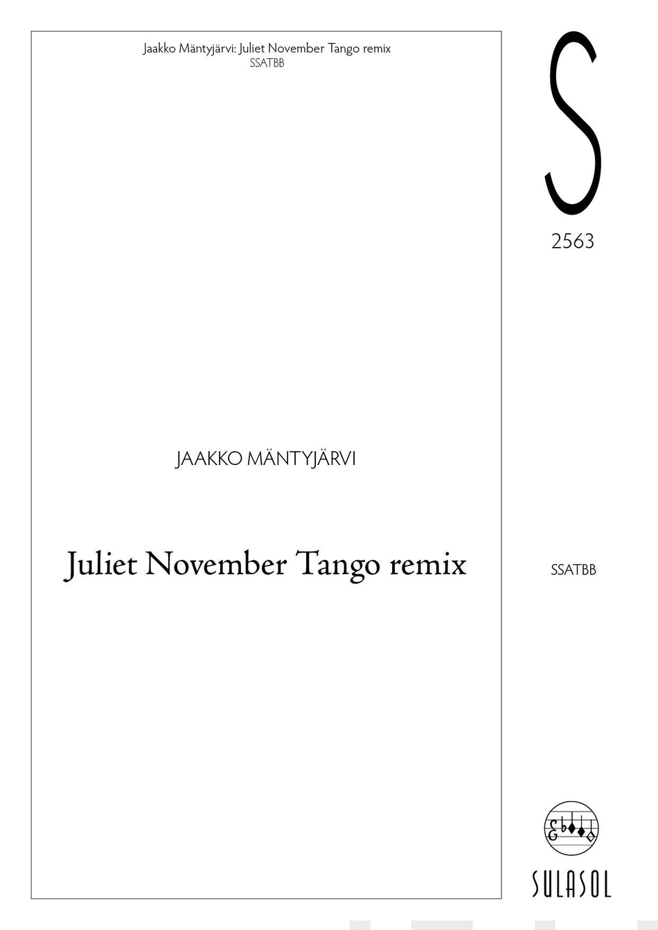Valokuva kirjasta  Juliet November Tango remix, kuuluu tuoteryhmään Musiikki.