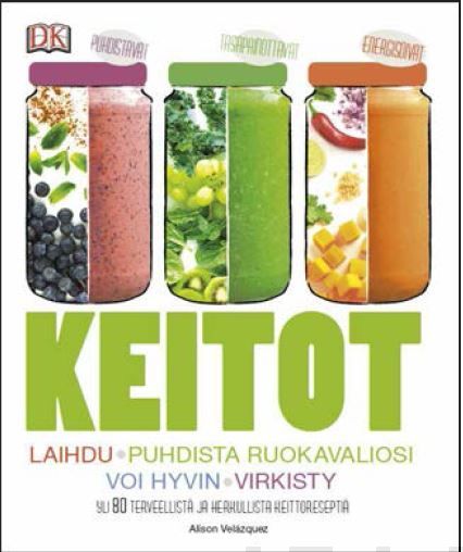Valokuva kirjasta Alison Velazquez Keitot, kuuluu tuoteryhmään Keittokirjat sisustus.