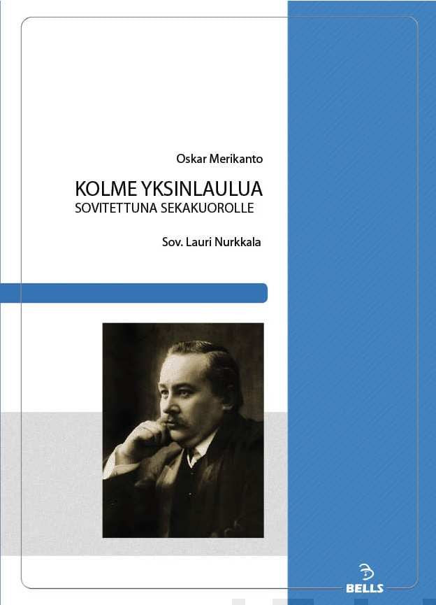 Valokuva kirjasta  Kolme yksinlaulua sovitettuna sekakuorolle, kuuluu tuoteryhmään Musiikki.