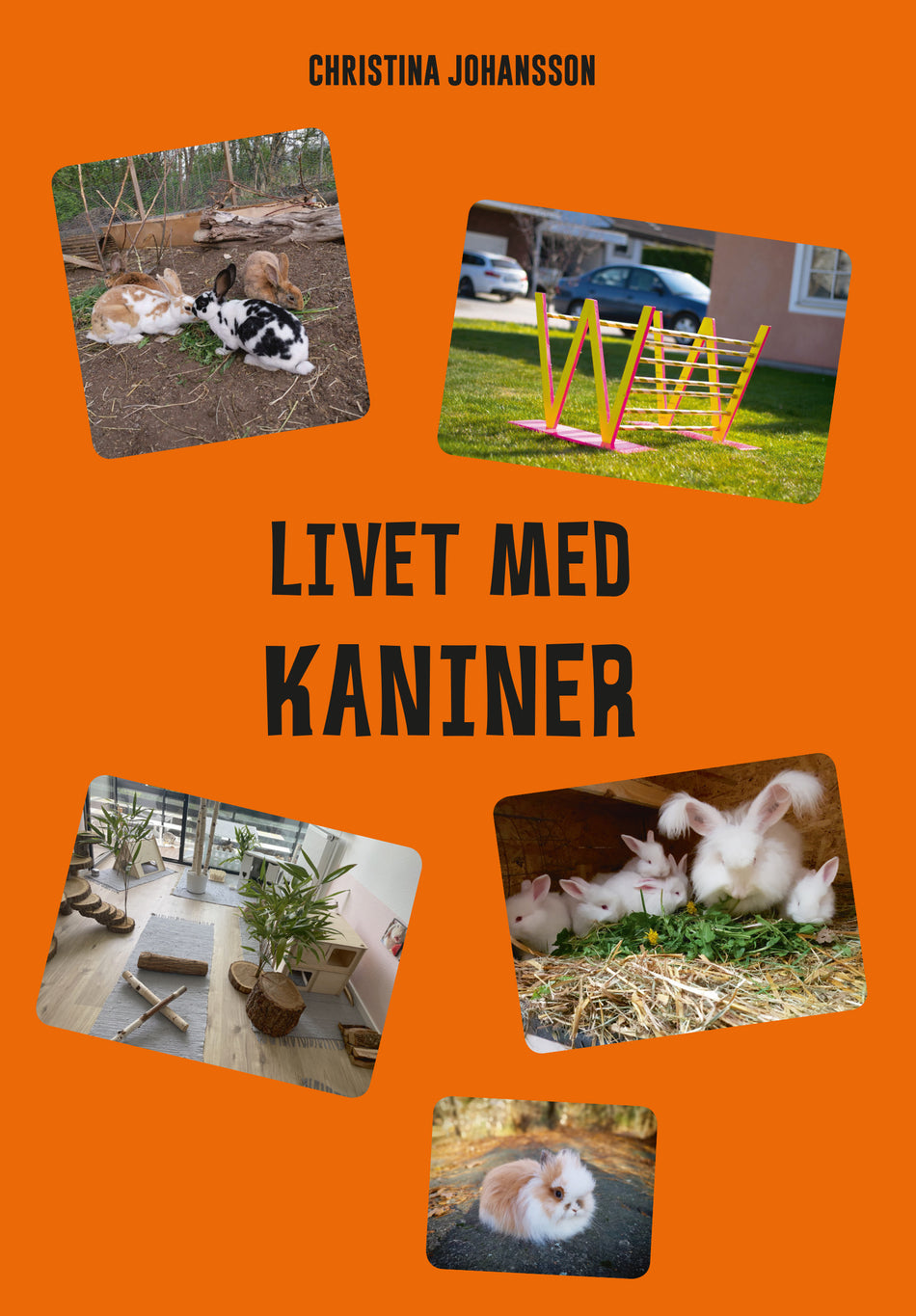 Valokuva kirjasta Christina Johansson Livet med kaniner, kuuluu tuoteryhmään Ruots harrasteet taide.