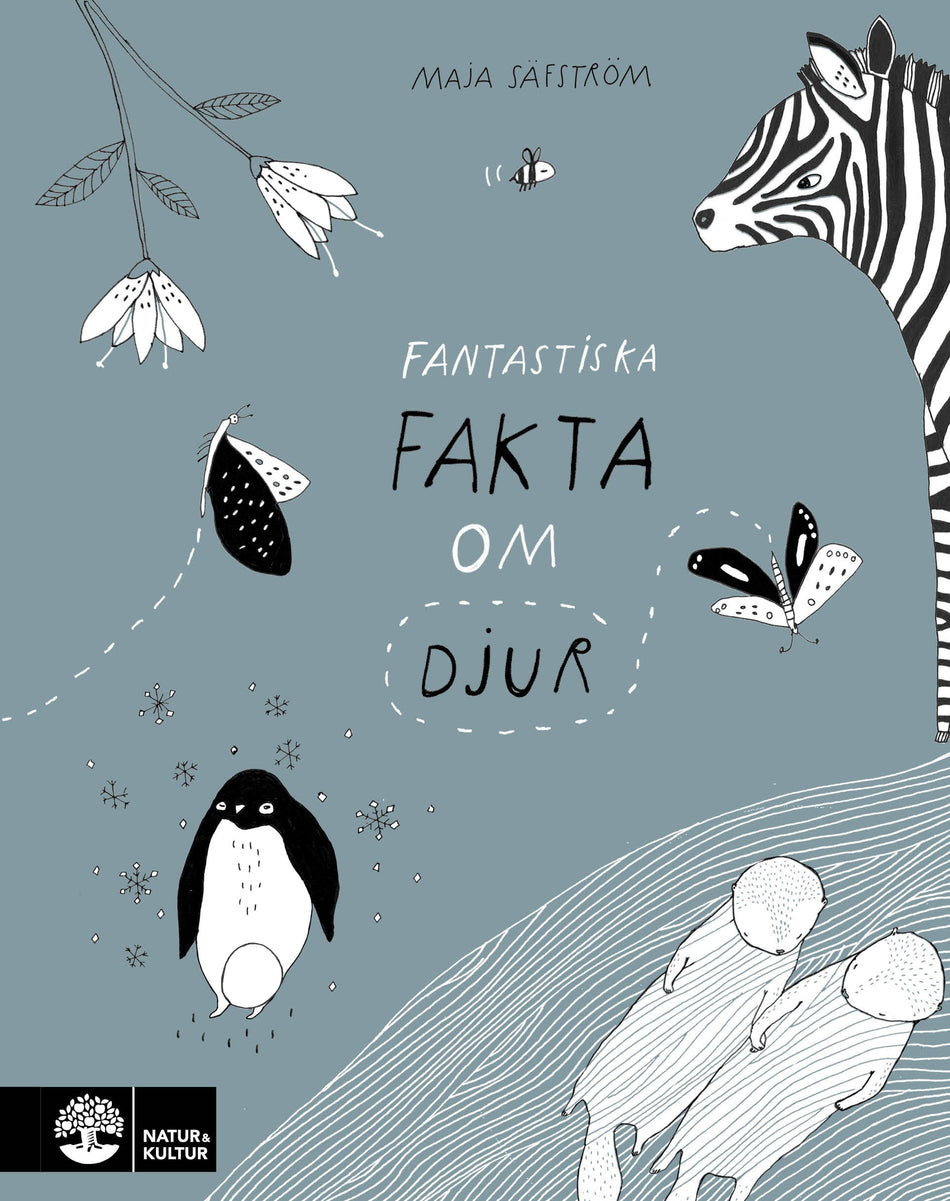 Valokuva kirjasta Maja Säfström Fantastiska fakta om djur, kuuluu tuoteryhmään Ruots lapset nuoret ja sarjakuvat.