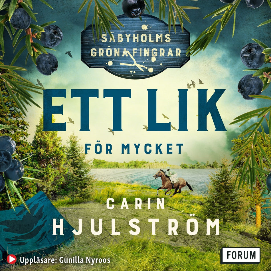 Valokuva kirjasta Carin Hjulström Ett lik för mycket, kuuluu tuoteryhmään Ruots kaunokirjat.