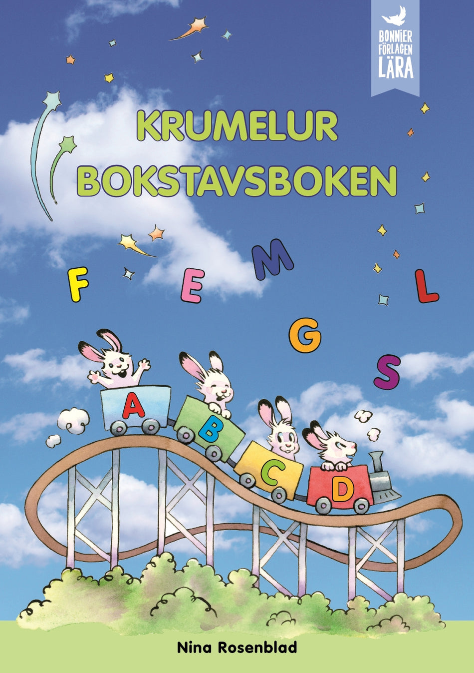 Valokuva kirjasta Nina Rosenblad Krumelur - Bokstavsboken, kuuluu tuoteryhmään Ruots lapset nuoret ja sarjakuvat.