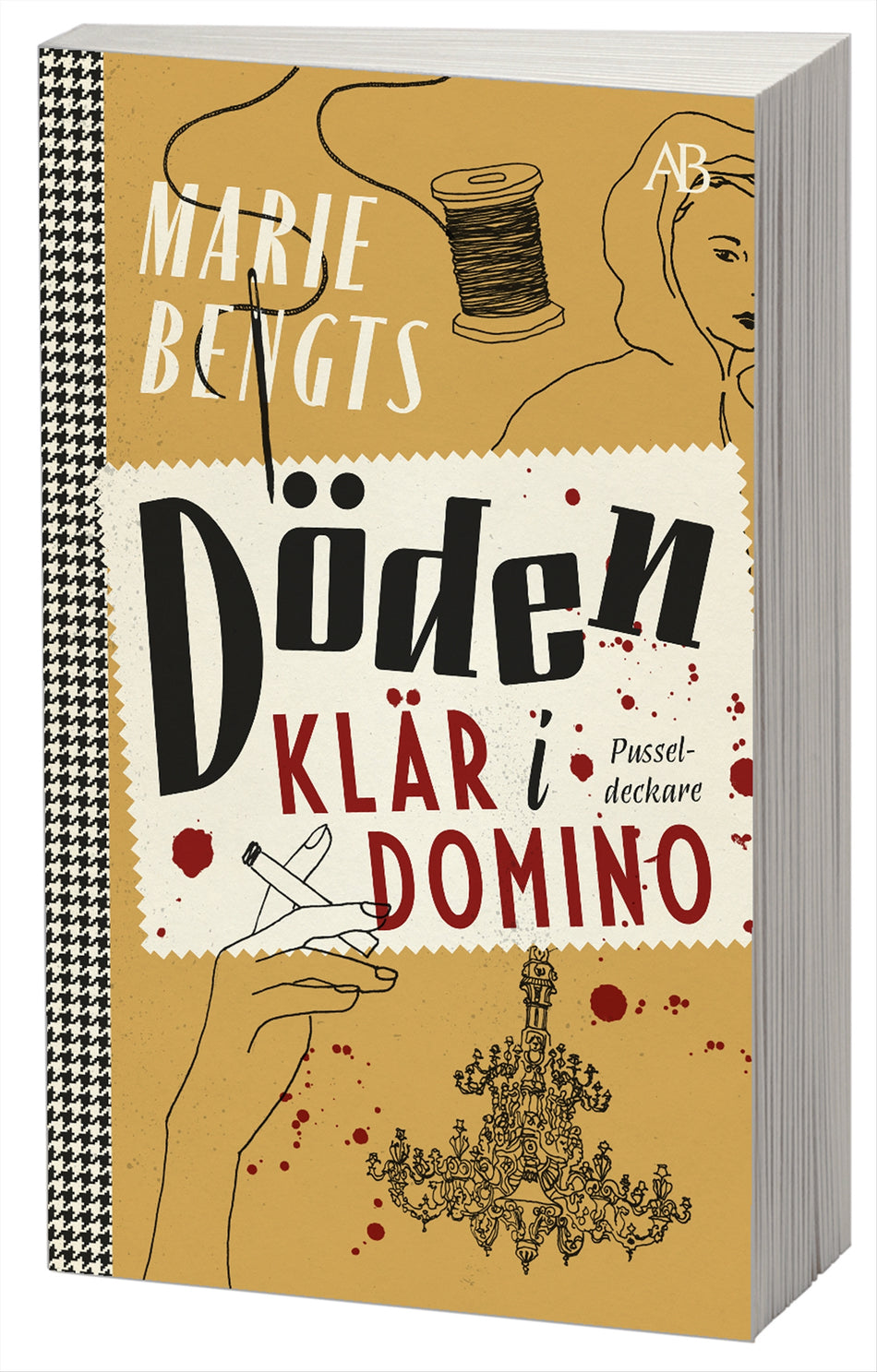 Valokuva kirjasta Marie Bengts Döden klär i domino, kuuluu tuoteryhmään Ruots kaunokirjat.