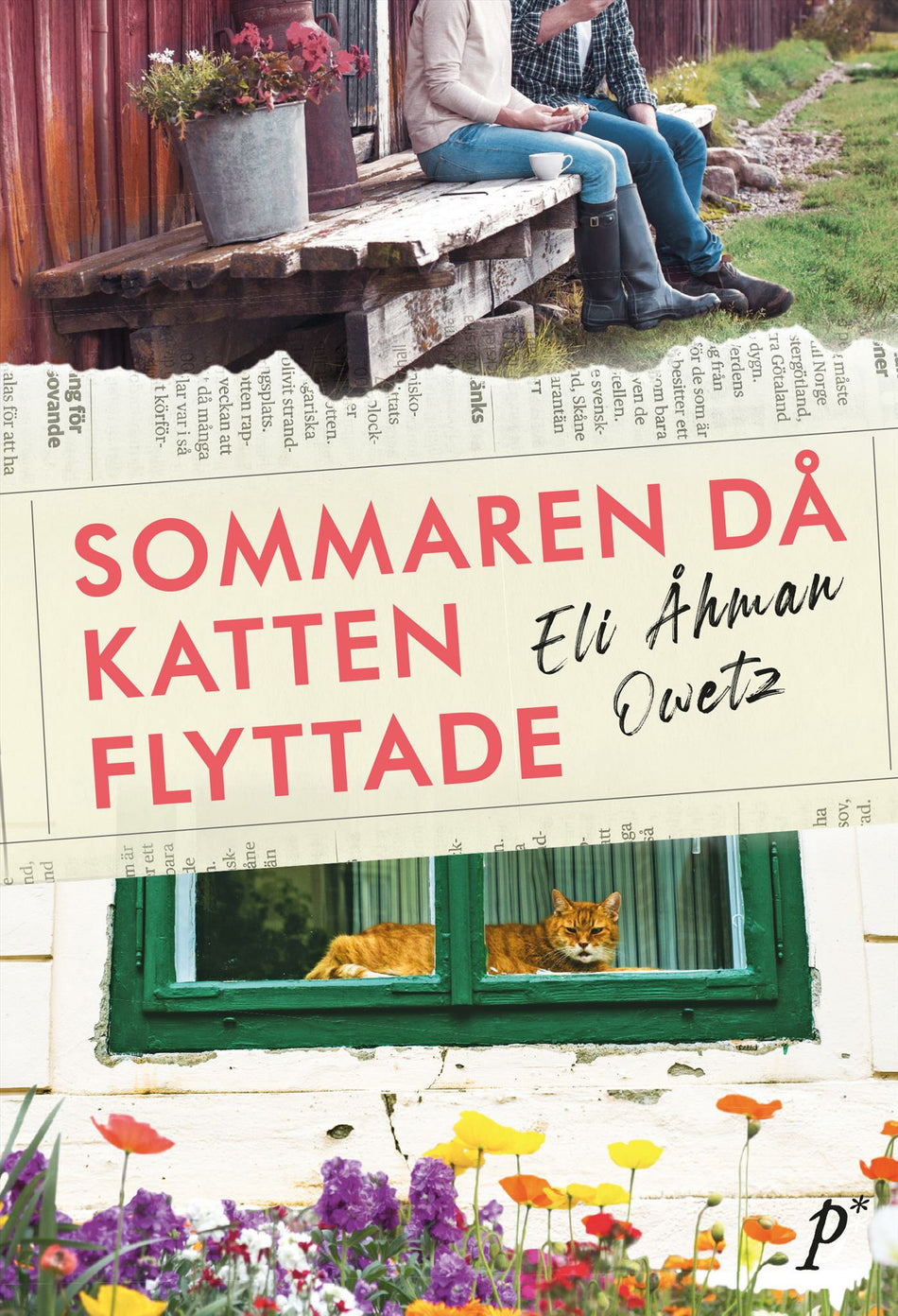 Valokuva kirjasta Eli Åhman Owetz Sommaren då katten flyttade, kuuluu tuoteryhmään Ruots kaunokirjat.