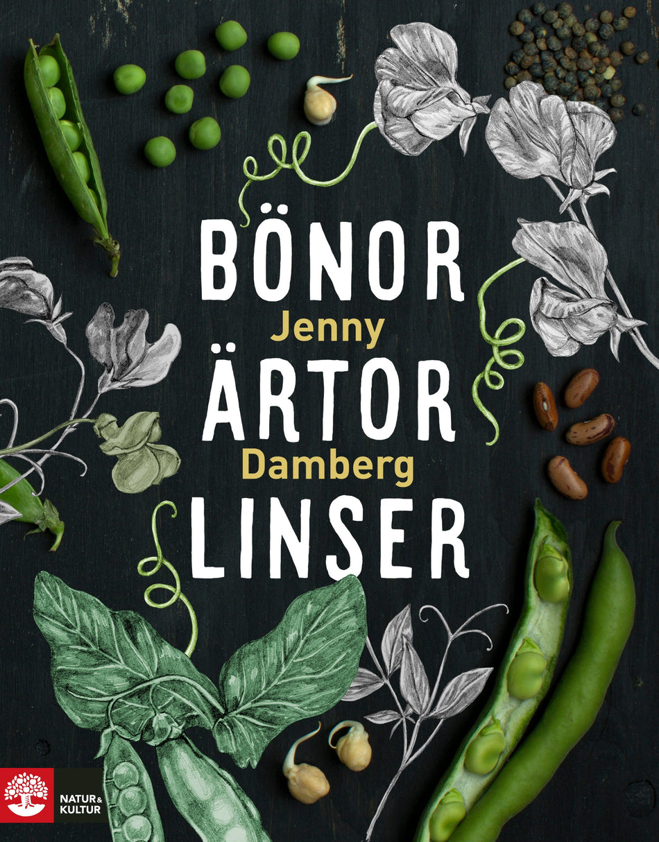 Valokuva kirjasta Jenny Damberg Bönor, ärtor &amp; linser, kuuluu tuoteryhmään Ruots harrasteet taide.