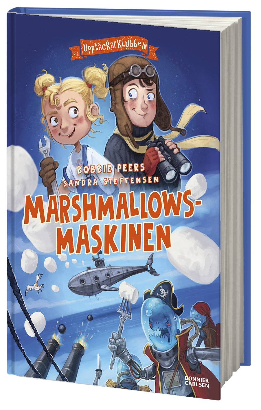 Valokuva kirjasta Bobbie Peers Marshmallowsmaskinen, kuuluu tuoteryhmään Ruots lapset nuoret ja sarjakuvat.