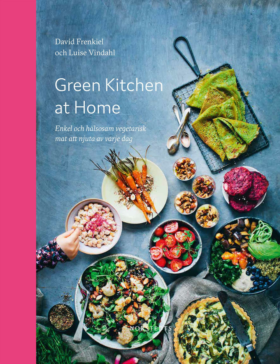 Valokuva kirjasta David Frenkiel / Luise Vindahl Green Kitchen at Home : enkel och hälsosam vegetarisk mat att njuta av varje dag, kuuluu tuoteryhmään Ruots harrasteet taide.