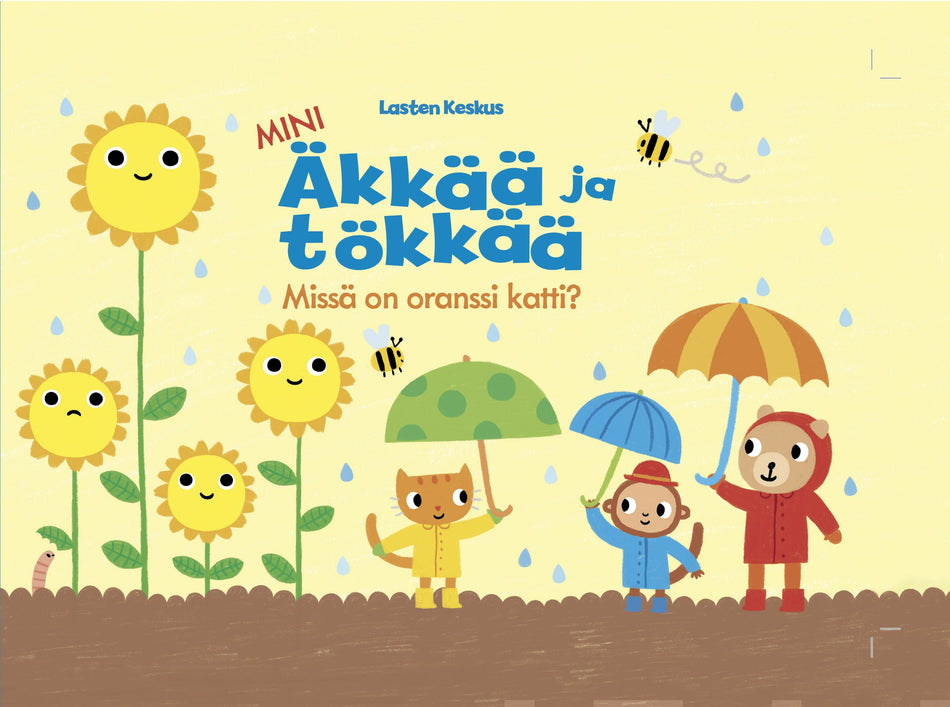 Valokuva kirjasta  Mini äkkää ja tökkää, kuuluu tuoteryhmään Lasten kuvakirjat.