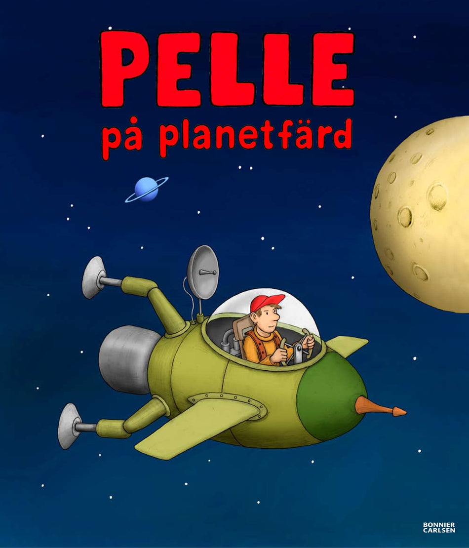 Valokuva kirjasta Jan Lööf Pelle på planetfärd, kuuluu tuoteryhmään Ruots lapset nuoret ja sarjakuvat.