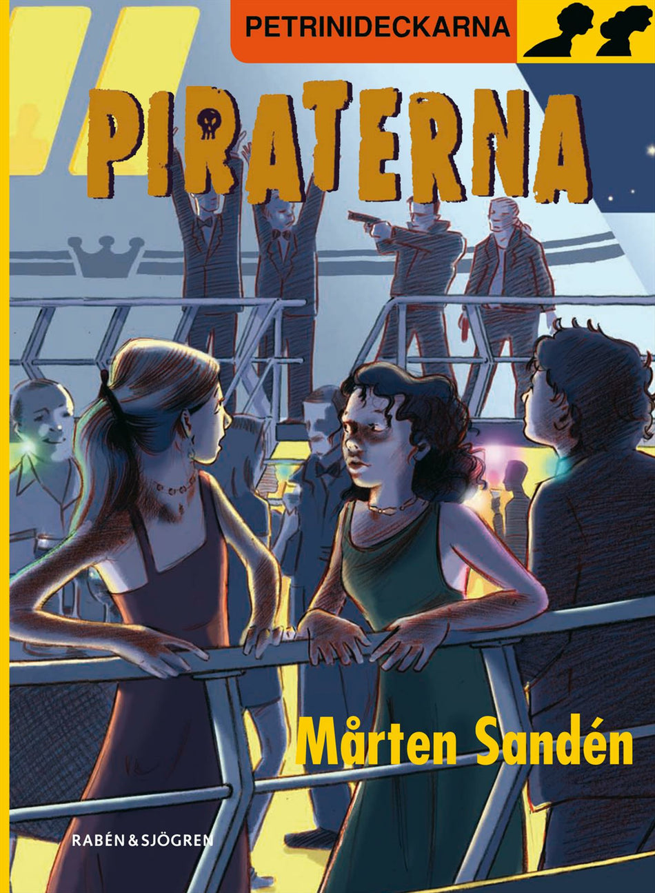Valokuva kirjasta Mårten Sandén Piraterna, kuuluu tuoteryhmään Ruots lapset nuoret ja sarjakuvat.
