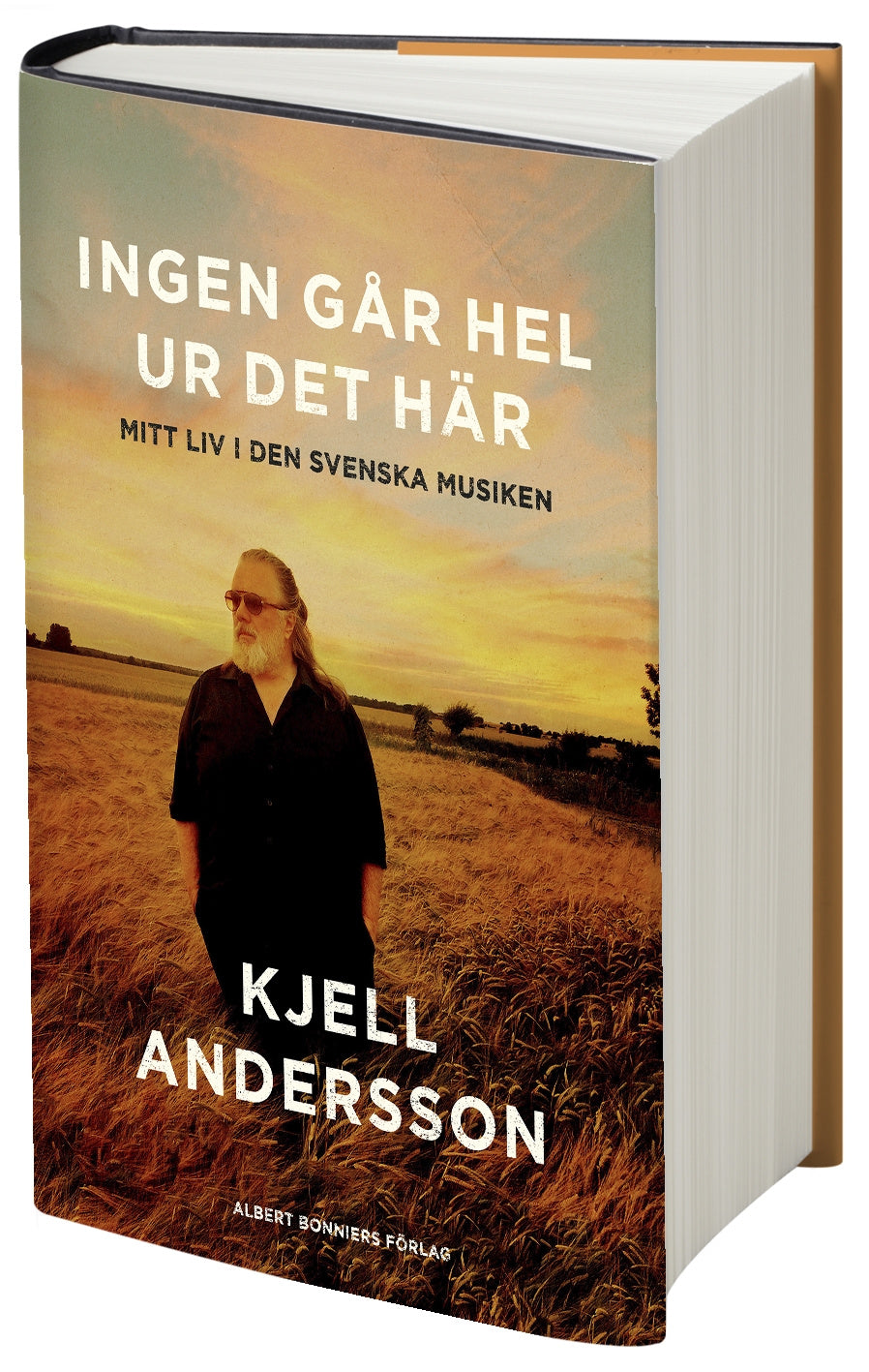 Valokuva kirjasta Kjell Andersson Ingen går hel ur det här : mitt liv i den svenska musiken, kuuluu tuoteryhmään Ruots muu tieto.