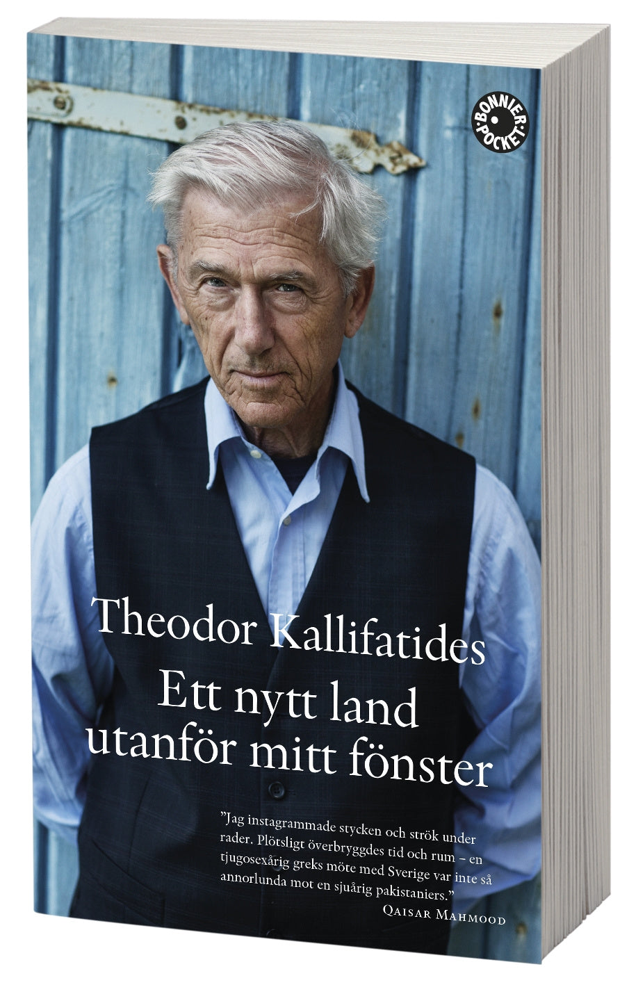 Valokuva kirjasta Theodor Kallifatides Ett nytt land utanför mitt fönster, kuuluu tuoteryhmään Ruots muu tieto.