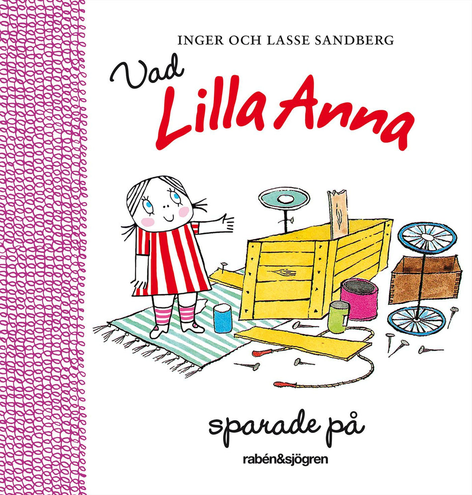 Valokuva kirjasta Inger Sandberg / Lasse Sandberg Vad Lilla Anna sparade på, kuuluu tuoteryhmään Ruots lapset nuoret ja sarjakuvat.